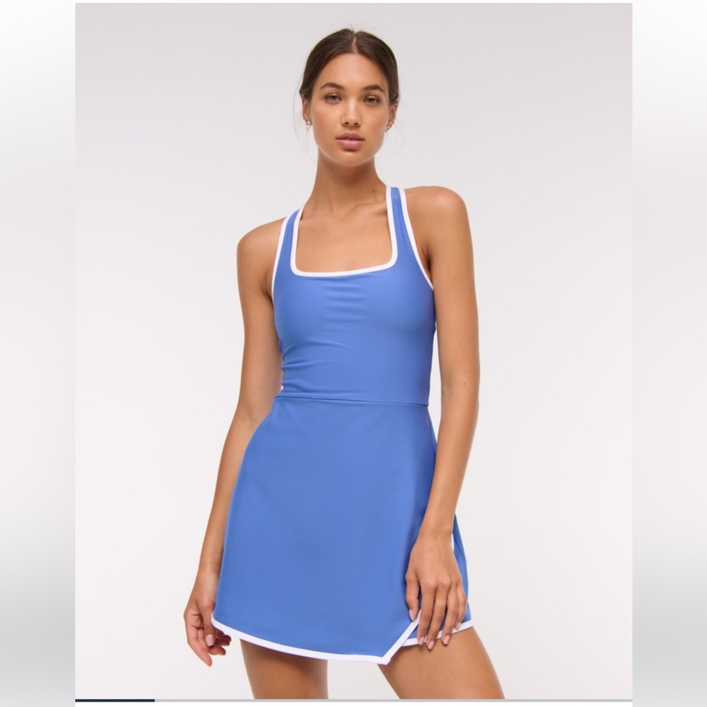 Abercrombie YPB sculptLUX Cross-Back Mini Dress